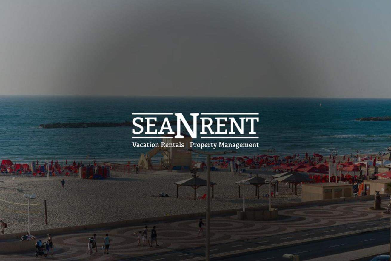 Sea N' Rent: Beachfront 2-Bedroom Apartment in Nahariya Exterior photo